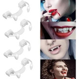 #4pcs Dientes De Vampiro, Colmillos Retráctiles