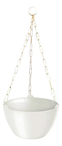 Vaso Cuia Bacia Planta Pendente 4l + Corrente 44cm Promoção!