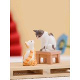 Miniatura Gatinhos ,decorações Brincadeiras Bonsai Terrarios