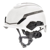 Casco V-gard H1 No Ventilado, Fas-traciii  Blanco No Barbiqu