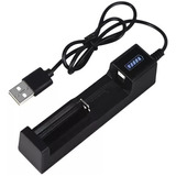 Cargador Usb Pilas Batería Recargable 18650 14500 16340