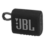 Parlante Jbl Bluetooth Go3 Sumergible Negro