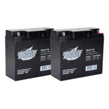Interstate Batteries Bateria De 12v 18ah (2 Unidades) (termi