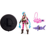 Lol League Of Legends Fig Jinx Con Accesorios