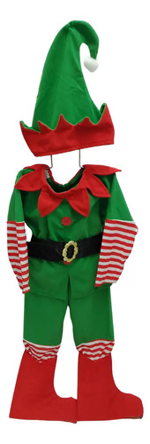 Disfraz De Duende Para Niño O Niña: Vestimenta Disfraz Para Navidad Diciembre. Duende, Duendecita. Cosplay Disfraz Traje