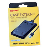 Case Gaveta Externa Com Hd 1tera Usb 3.0 2.5 Gamer P/ Ps3 Ps4 Ps5 Xbox Notebook Smart Tv Desktop Cpu Pc