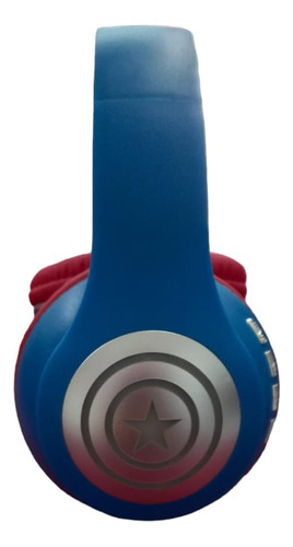 Audífonos Auriculares Super Héroes Bluetooth Capitán Marv