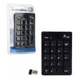 Teclado Numerico Usb Sem Fio Com Alcance 10 Metros