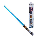 Star Wars Lightsaber Forge: Obi Wan Sable De Luz Y Sonido Color Azul