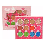 Paleta De Sombras Melu Ruby Rose 12 Colores