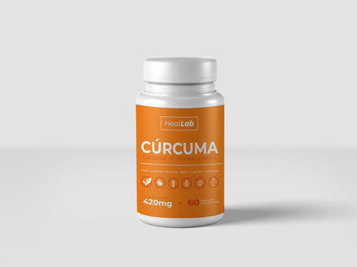 Curcuma 400 Mg - Pimienta Negra 20 Mg 60 Capsulas 