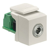 Módulo Leviton 3.5mm Hembra A Terminal, Marfil.