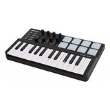 Controlador Midi Panda Mini De 25 Teclas Y Pads De Batería P