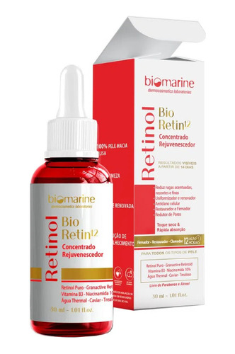 Bio Retin Concentrado Rejuvenescedor 30ml Biomarine