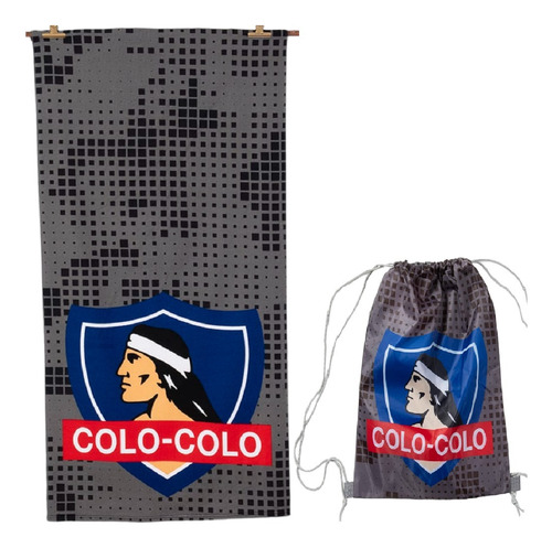 Toalla De Baño Equipos Futbol Colo-colo/ U Chile Mf Bolsa