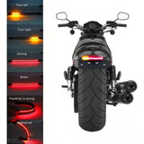 Luz Freno Intermitente Posición Moto Tira 48 Led Premium