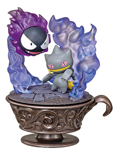 Pokemon Little Night Collection Re-ment Gastly & Banette