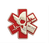 Parche Insignia Táctico Militar Pvc Medico