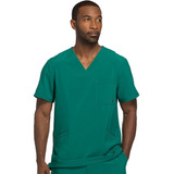 Top Hombre D Uniforme Clinico Infinity 900 Verde Hun 