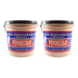 2 Kit Pasta Sabão Creme P/ Mãos Desengraxante Pinheiro 4,5kg