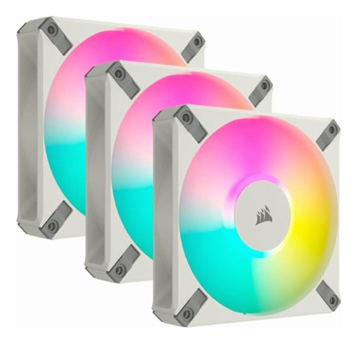 Corsair Icue Af120 Rgb Elite 120mm Pwm Triple Fan Kit Eight