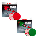 Sonax Kit 2 Pzas Pads Esponja Premium 6 In: Corte Y Pulido