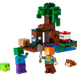 Lego Minecraft The Swamp Adventure Aventura Del Pantano 65pz