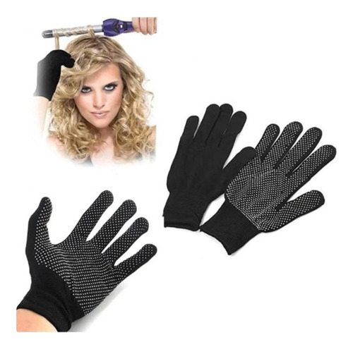 Guantes (2) Térmico Resistente Calor Plancha De Cabello