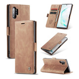 Funda Tipo Cartera Caseme Para Samsung Galaxy Note 10+ Plus