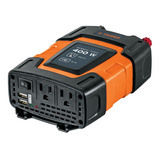 Inversor De Corriente Con Puerto Usb 400 W Truper 10449