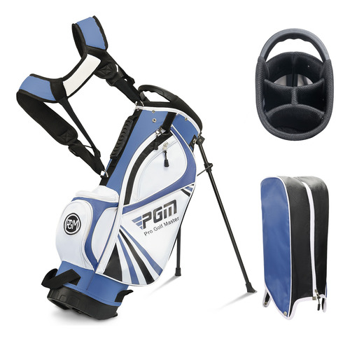 Bolsa De Golf De 3 Divisiones Con Soporte,ligero Impermeable