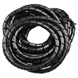 Protetor De Cabos Espiral 2m X 18mm Preto 2898210018 Vonder