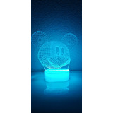 Lampara 3d Mickey Mouse