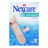 Gaze Micropore Autoadhesiva Nexcare Curativos Feitos De Micropore