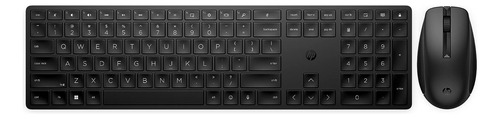 Hp 650 Teclado Y Mouse Inalámbrico De Bajo Perfil