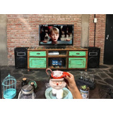 Rack Modular Led Mesa Tv Lcd Mueble Living Comedor 