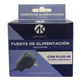 Fuente Switching 12v 1a Con Plug-in Intercamb.