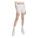 Short Calvin Klein Cropped Blanco Mujer J20j219190-zqj