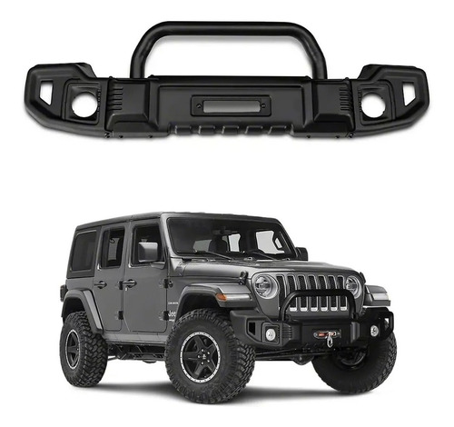 Defensa Frontal Spartacus Jeep Wrangler Jl 2019 2020 2021