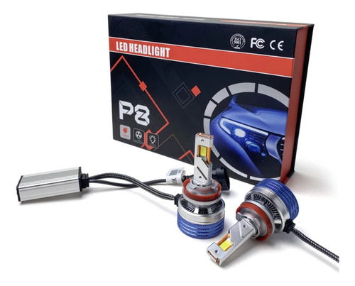 2 Led Csp H7, H11 O 9005, 100 Watts De Potencia Carro/moto