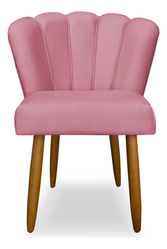 Cadeira Poltrona Pétala Rosa Sala/ Estar Penteadeira E Salão