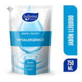 Jabon Liquido Ballerina Glicerina Hipoalergenico Doypack 750