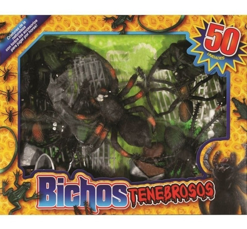 Insectos Bichos Araña Ratas Serpiente Hallowen Tenebroso