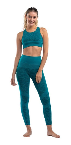 Promo Calza Prana Deportiva Sin Costura Mujer Mora 2041