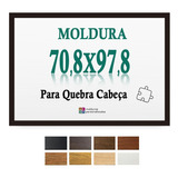 Moldura 70,8x97,8 Cm Para Quebra Cabeça Grow Sem Vidro