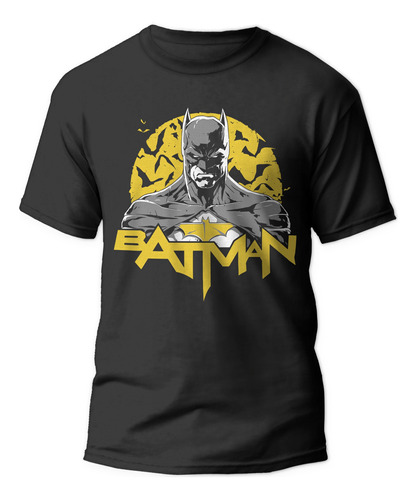 Polera Batman Bat Night Super Heroes Moda Juvenil Ters