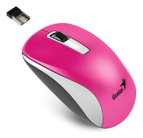 Mouse Inalambrico Genius Nx-7010 Wireless Colores Magenta