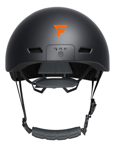 Casco Con Luz Led Trasera Delantera De 1080p, Casco Delanter