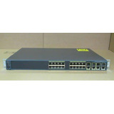 Switch Cisco Ws2960g 24 Portas Gigbit 4sfp Envio Imediato 