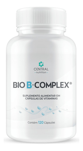 Bio B-complex - 120 Cápsulas - Central Nutrition Sabor Without Flavor
